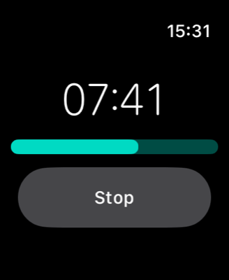 Quiet Interval on Apple Watch
